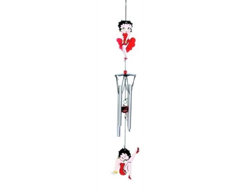 Carillon éolien Betty Boop / Robe Rouge